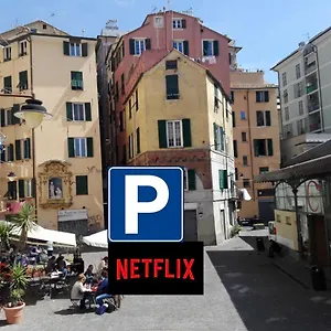 Apartment Houseingenoacenter2 Parking, Genua